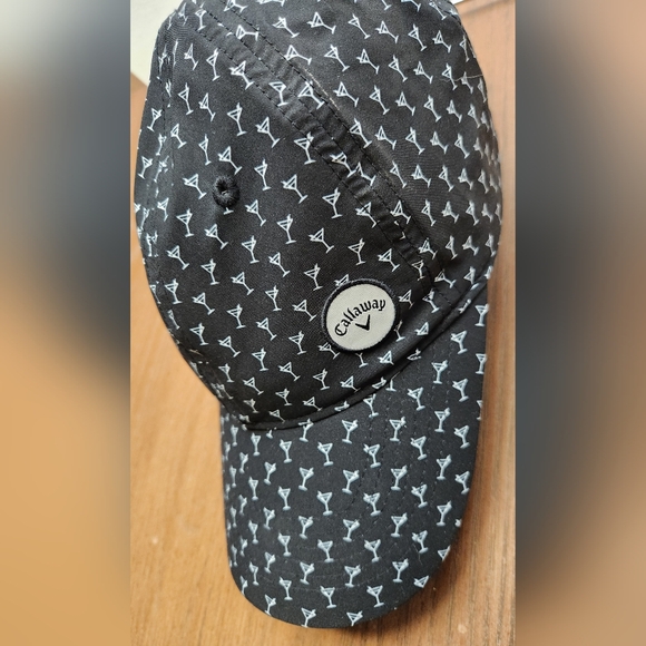Callaway Black and White Patterned Hat - Picture 1 of 9